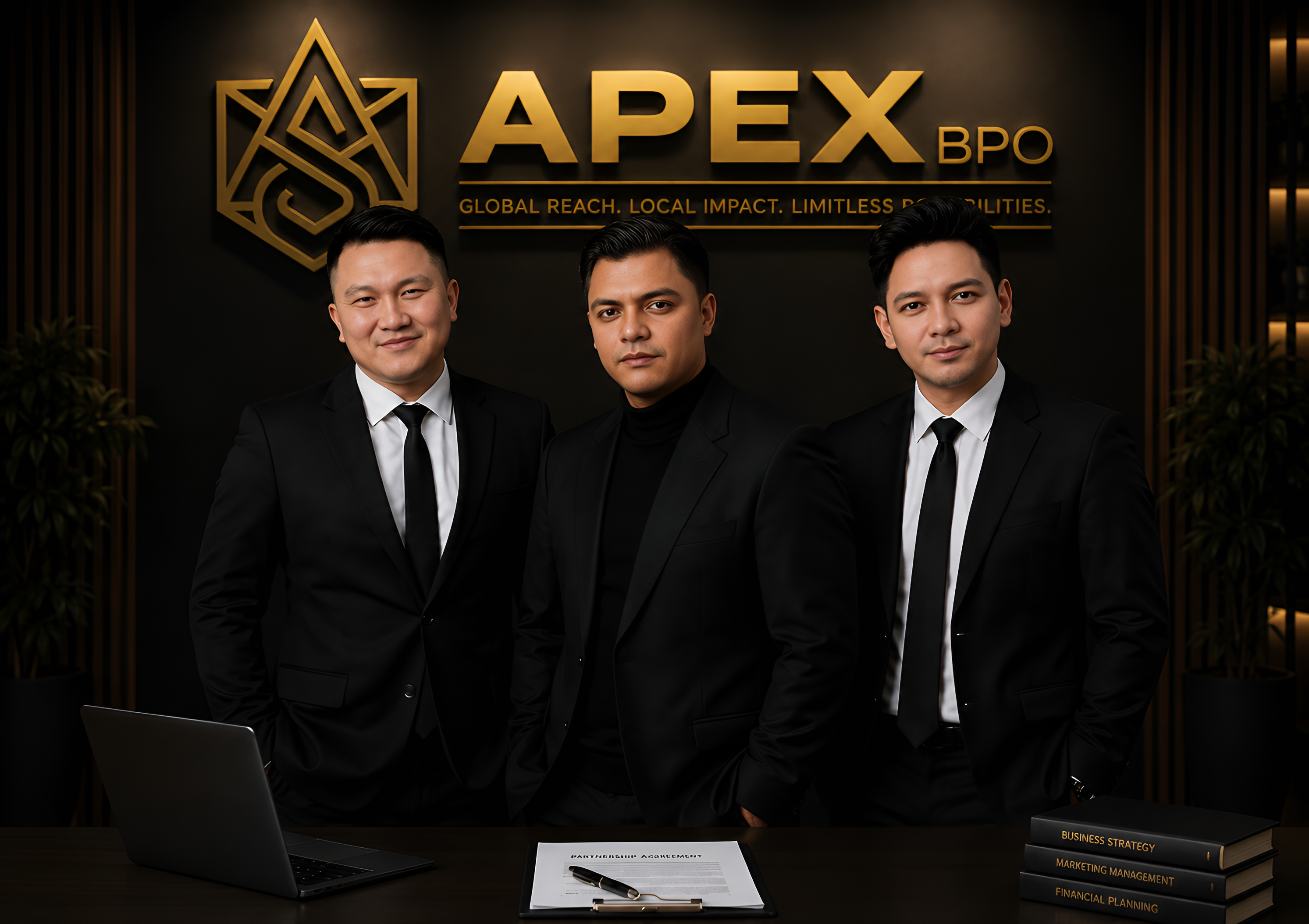 Founders of APEX BPO